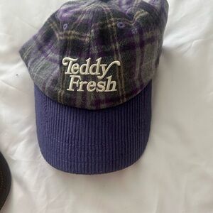 Teddy Fresh Purple Plaid Hats
